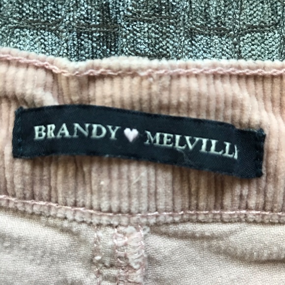 Brandy Melville light pink corduroy skirt - Picture 7 of 7